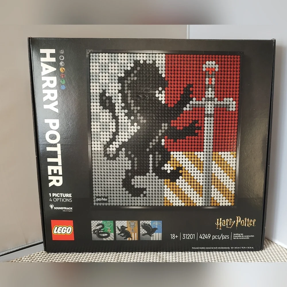 Lego 31201 Harry Potter Hogwarts Crest Art 1 Picture 4 Options